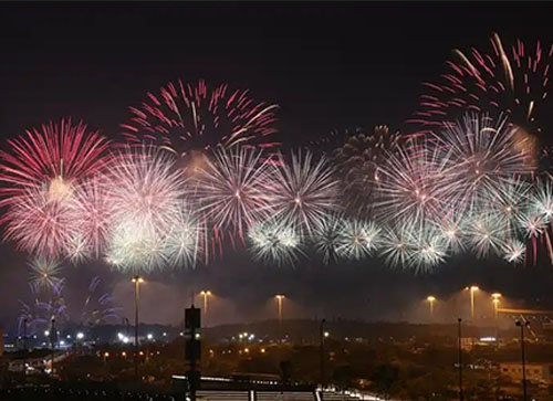 全南县焰火晚会